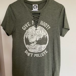 Give a Hoot Don’t Pollute Shirt